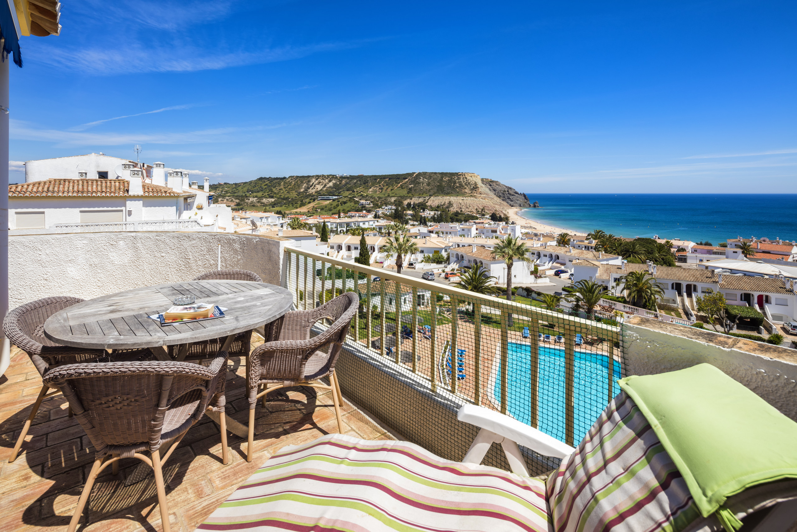 Seaview Apartment O | professionally cleaned | 2-bedroom duplex apartment | stunning sea views | very close to the centre of Praia da Luz