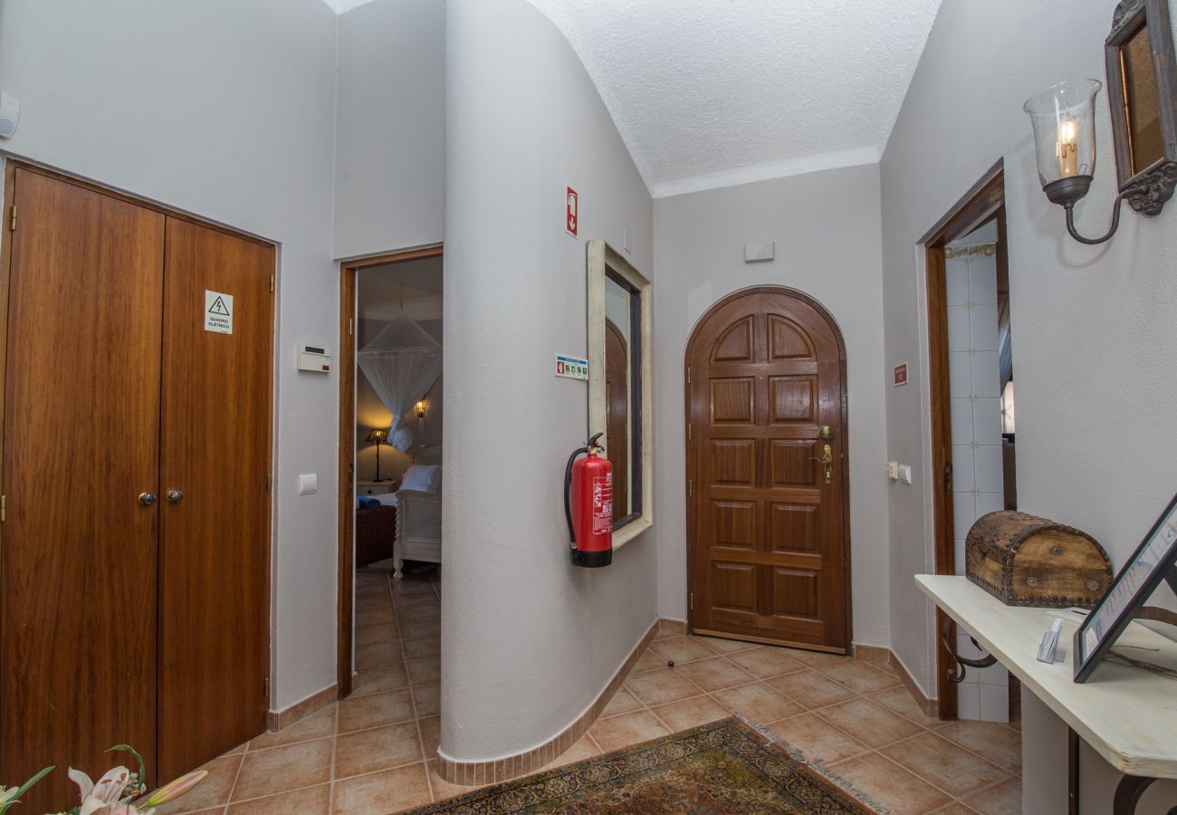 front door and hallway
